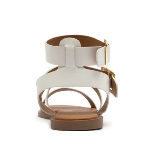 !! NEW !! Strappy Gladiator Sandals in White - Picture 7 of 10